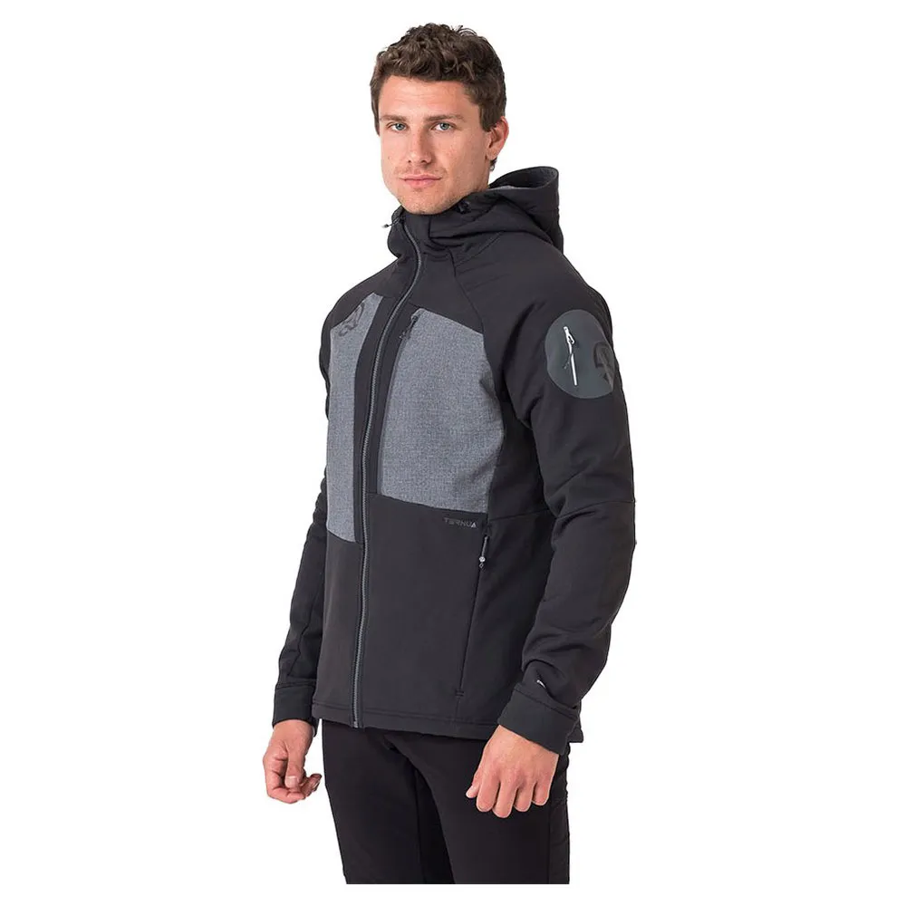 Ternua Lekko Hard 2.0 Softshelljacke, Black / whales grey Ternua Lekko Hard 2.0 Softshelljacke, Black / whales grey