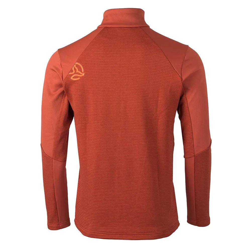 Ternua Teslin Fleece Mit Halbem Reißverschluss, Deep ginger Ternua Teslin Fleece Mit Halbem Reißverschluss, Deep ginger