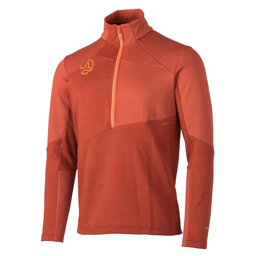 Ternua Teslin Fleece Mit Halbem Reißverschluss, Deep ginger Ternua Teslin Fleece Mit Halbem Reißverschluss, Deep ginger