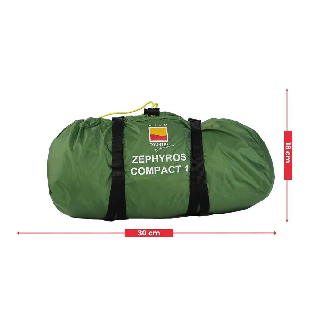 Terra Nova Zephyros Compact 1 Zelt, Green, 1PL Terra Nova Zephyros Compact 1 Zelt, Green, 1PL