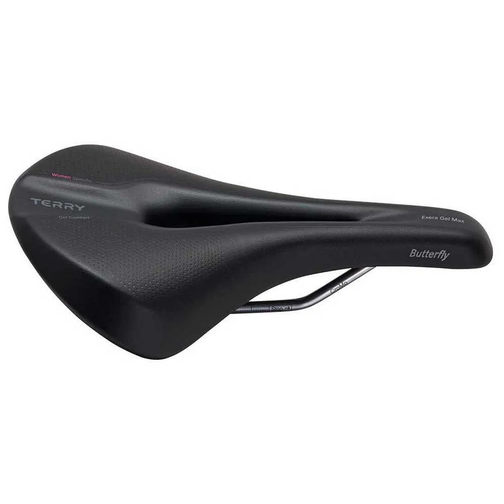 Terry Butterfly Exera Gel Max Sattel, Black, 169mm Terry Butterfly Exera Gel Max Sattel, Black, 169mm