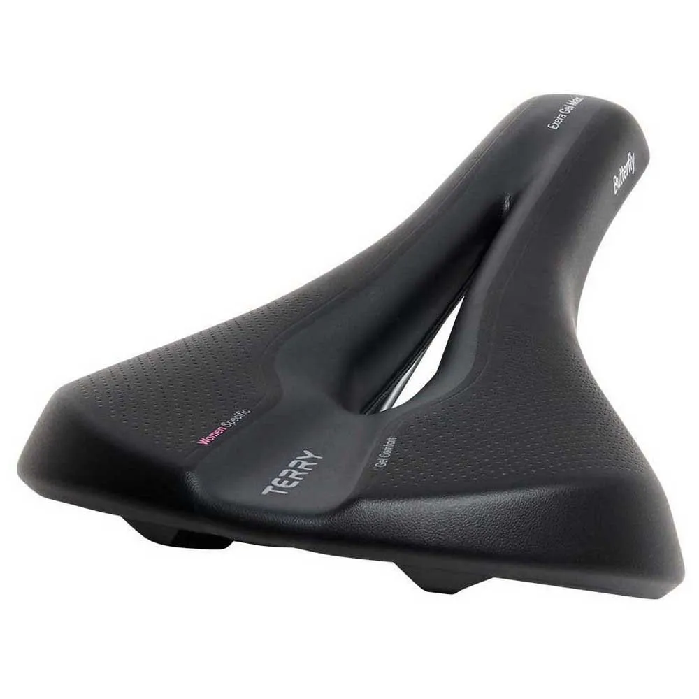 Terry Butterfly Exera Gel Max Sattel, Black, 169mm Terry Butterfly Exera Gel Max Sattel, Black, 169mm