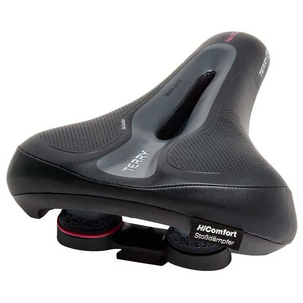 Terry Fisio Gtc Gel Max Sattel, Black, 182mm Terry Fisio Gtc Gel Max Sattel, Black, 182mm