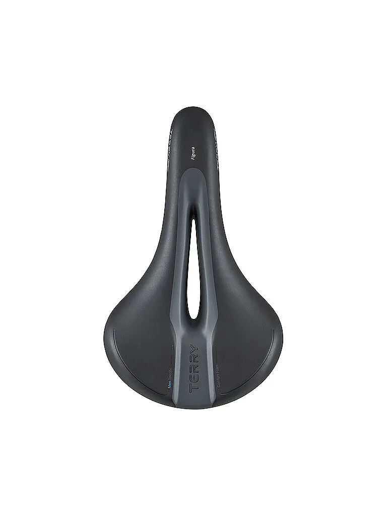 Terry Herren Fahrradsattel Figura Gel Max Men, Schwarz, EG Terry Herren Fahrradsattel Figura Gel Max Men, Schwarz, EG