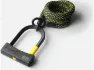 tex-lock Eyelet 120 D-lock, Gelb/schwarz