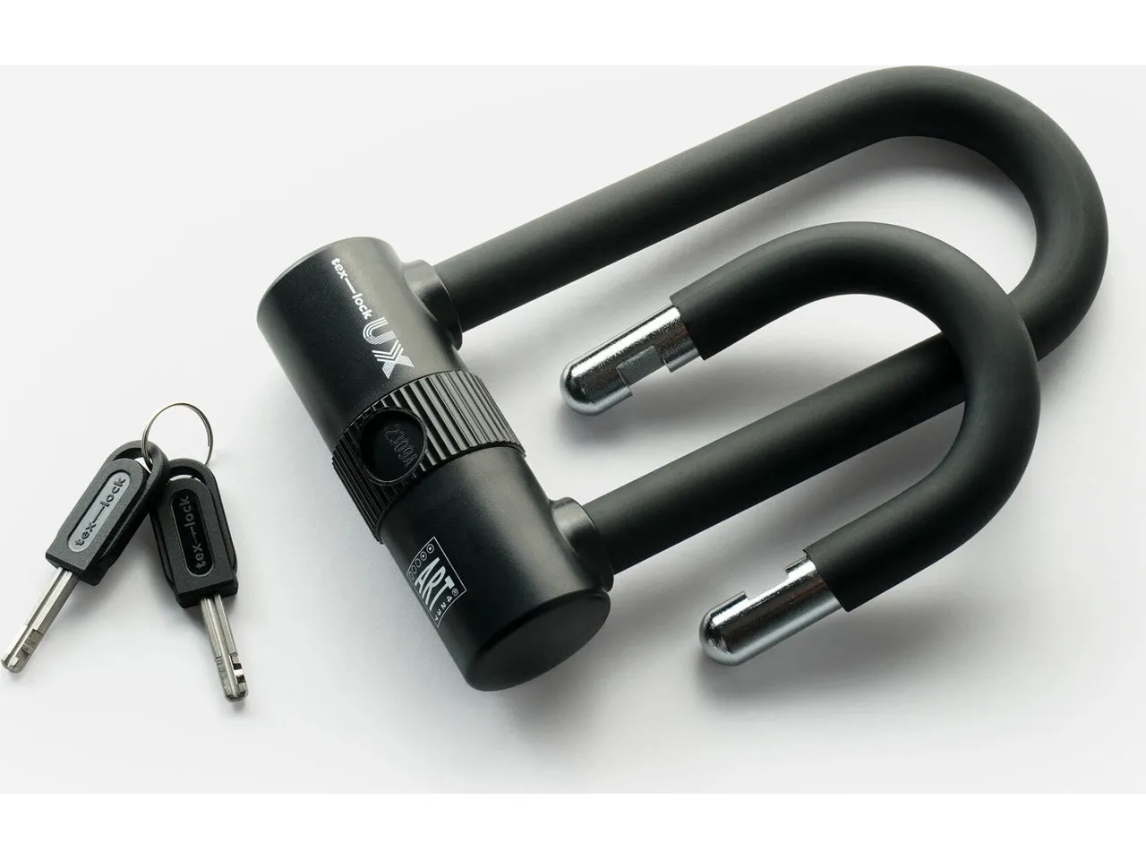 tex-lock U/X-lock Mini-Bügelschloss, Schwarz tex-lock U/X-lock Mini-Bügelschloss, Schwarz