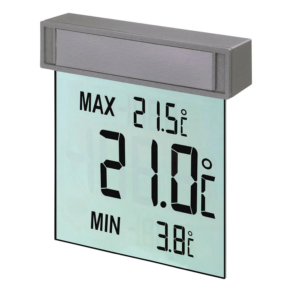 Tfa Dostmann 30.1025 Digit Window Thermometer, Grey, One Size Tfa Dostmann 30.1025 Digit Window Thermometer, Grey, One Size