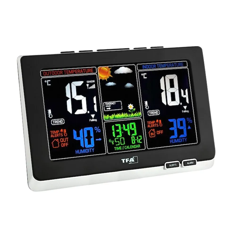 Tfa Dostmann 35.1129.01 Spring Wetterstation, One size, EU Plug 220V Tfa Dostmann 35.1129.01 Spring Wetterstation, One size, EU Plug 220V