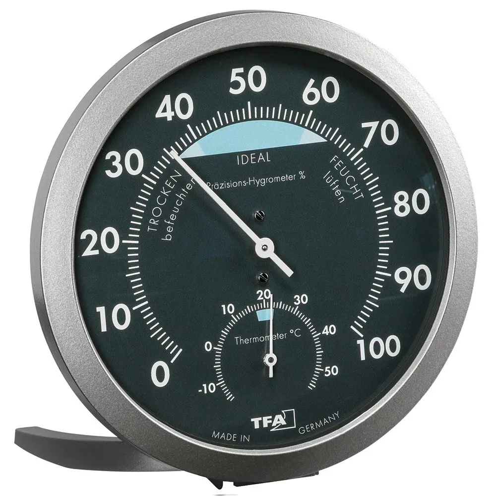 Tfa Dostmann 45.2043.51 Wetterstation, Black / silver, One Size, EU Plug 220V Tfa Dostmann 45.2043.51 Wetterstation, Black / silver, One Size, EU Plug 220V