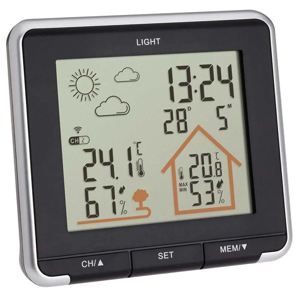Tfa Dostmann Tfa 35.1153.01 Life Wetterstation, Black, One Size Tfa Dostmann Tfa 35.1153.01 Life Wetterstation, Black, One Size