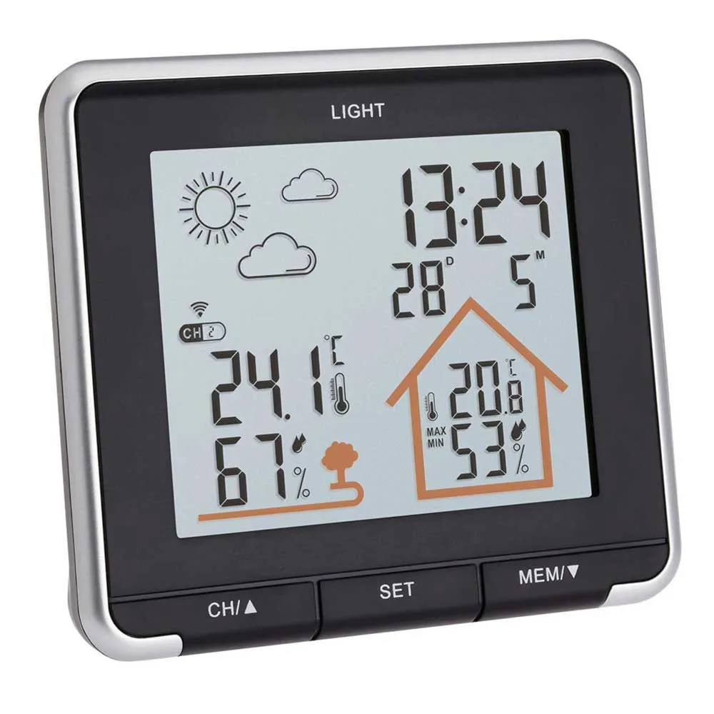 Tfa Dostmann Tfa 35.1153.01 Life Wetterstation, Black, One Size Tfa Dostmann Tfa 35.1153.01 Life Wetterstation, Black, One Size