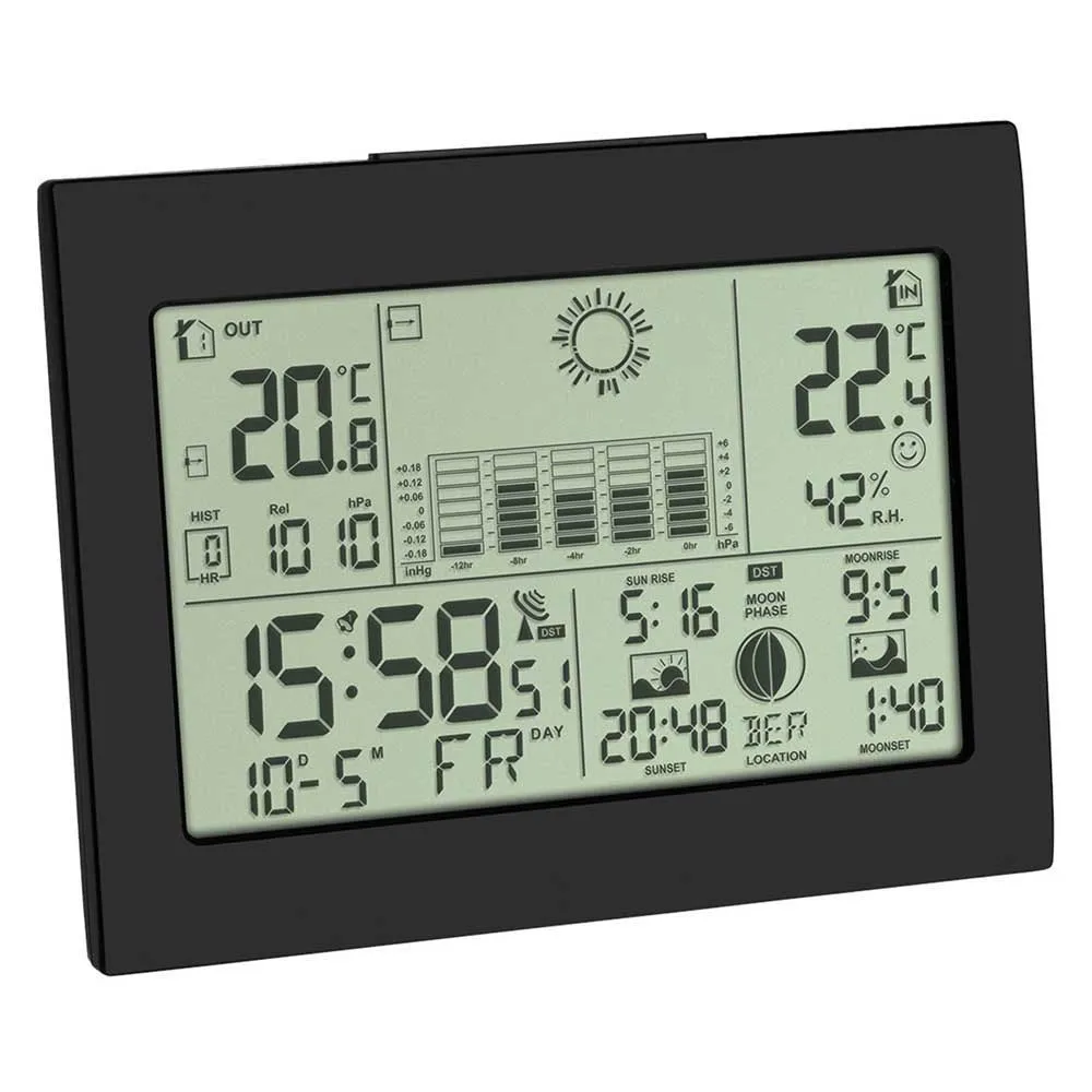 Tfa Dostmann Tfa 35.1155.01 Wetterstation, Black, One Size Tfa Dostmann Tfa 35.1155.01 Wetterstation, Black, One Size
