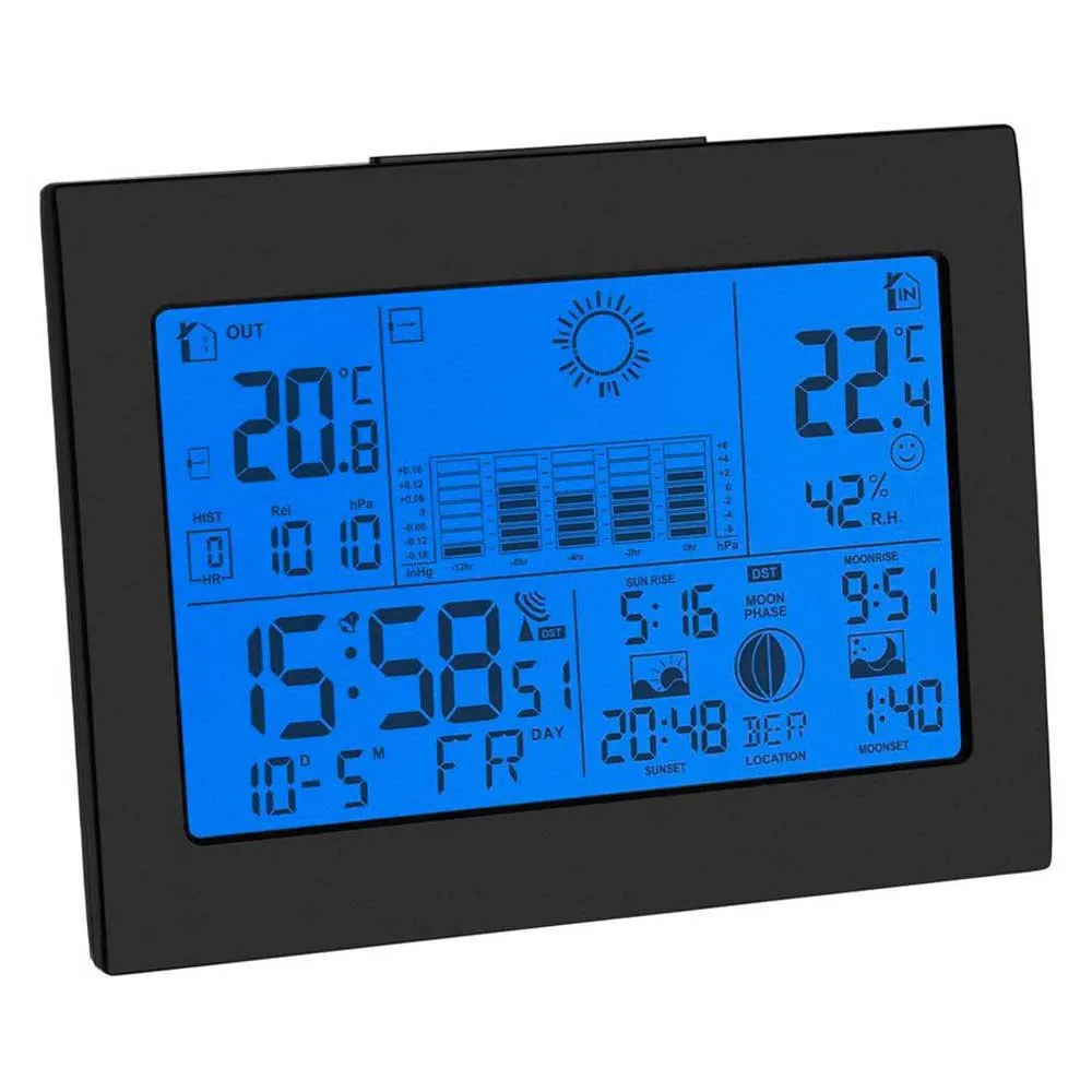 Tfa Dostmann Tfa 35.1155.01 Wetterstation, Black, One Size Tfa Dostmann Tfa 35.1155.01 Wetterstation, Black, One Size