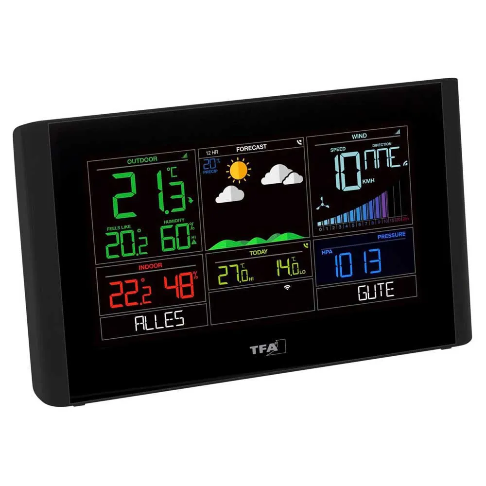 Tfa Dostmann Tfa 35.8001.01 Wetterstation, Black, One Size Tfa Dostmann Tfa 35.8001.01 Wetterstation, Black, One Size