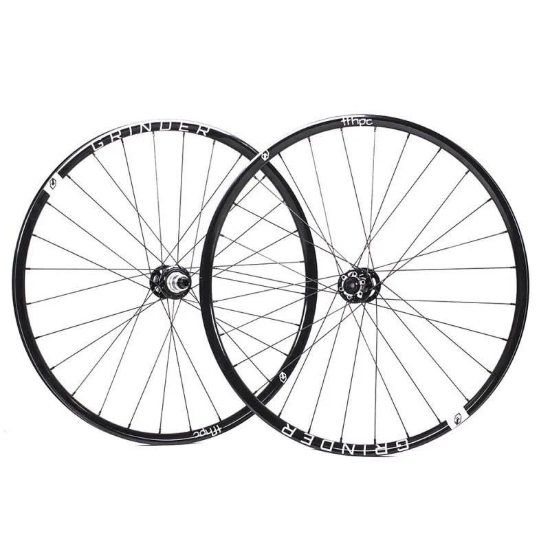 tfhpc Grinder 29´´ Disc Mtb-laufradsatz, Black, 15 x 110 / 12 x 148mm, Shimano/Sram HG tfhpc Grinder 29´´ Disc Mtb-laufradsatz, Black, 15 x 110 / 12 x 148mm, Shimano/Sram HG