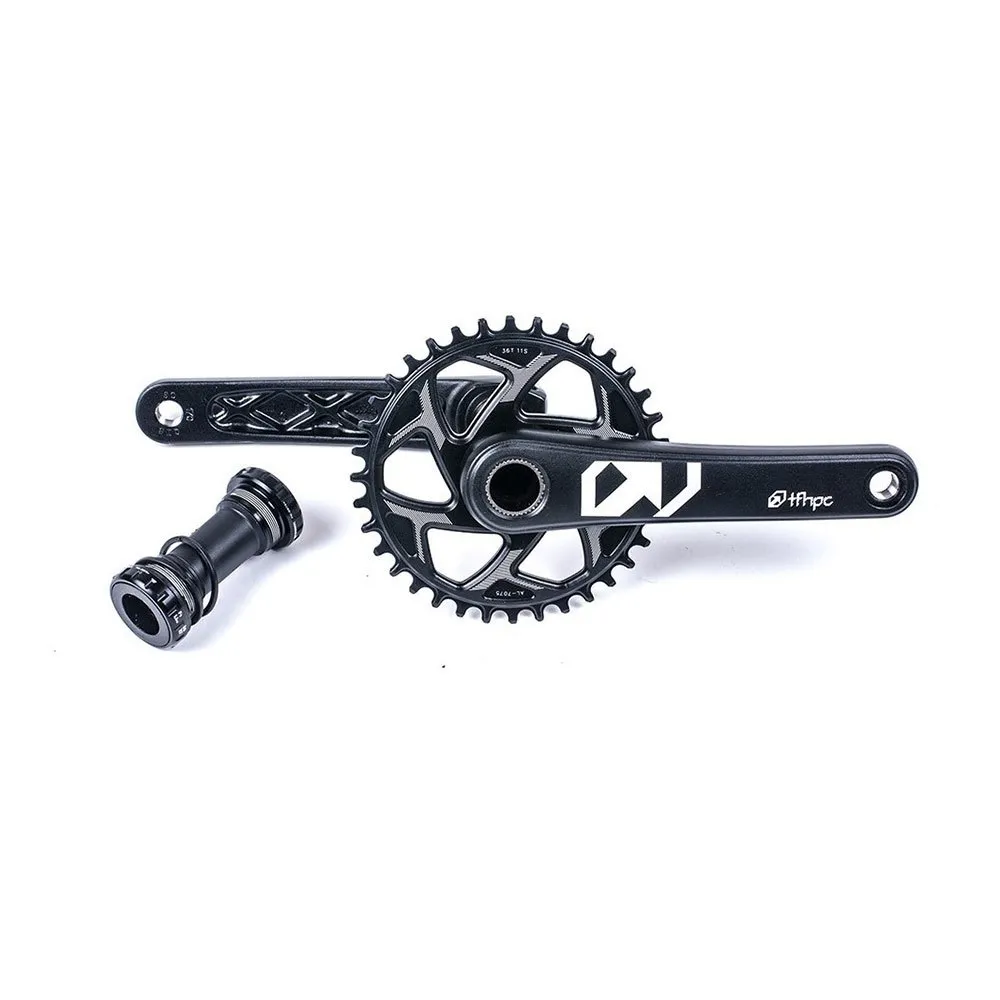 tfhpc Mpx11 24 Mm 11s Kurbelgarnitur, Black anodized, 175mm, 38t tfhpc Mpx11 24 Mm 11s Kurbelgarnitur, Black anodized, 175mm, 38t