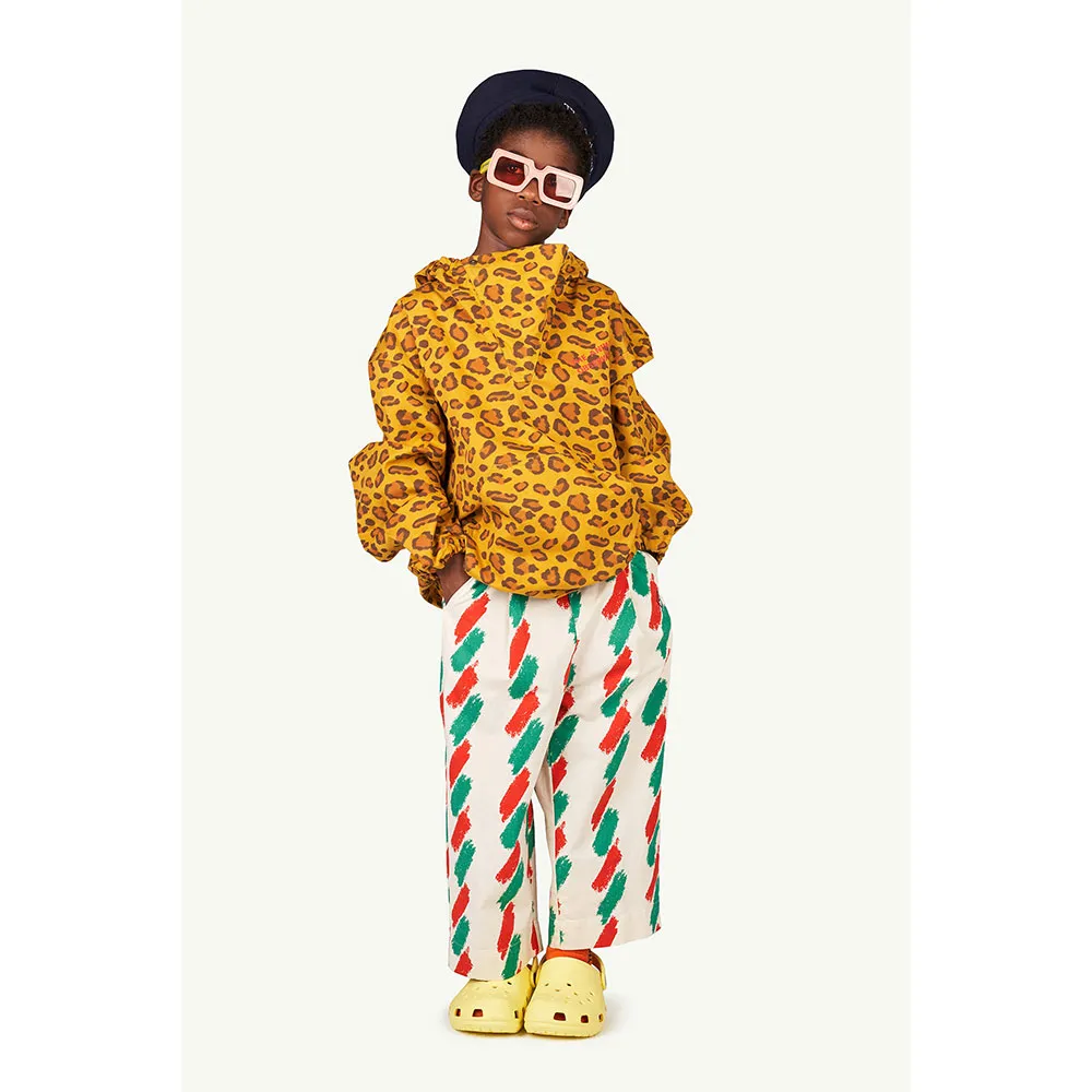 The Animals Observatory Antelope Hosen, White / multicolor stripes, 8Y The Animals Observatory Antelope Hosen, White / multicolor stripes, 8Y