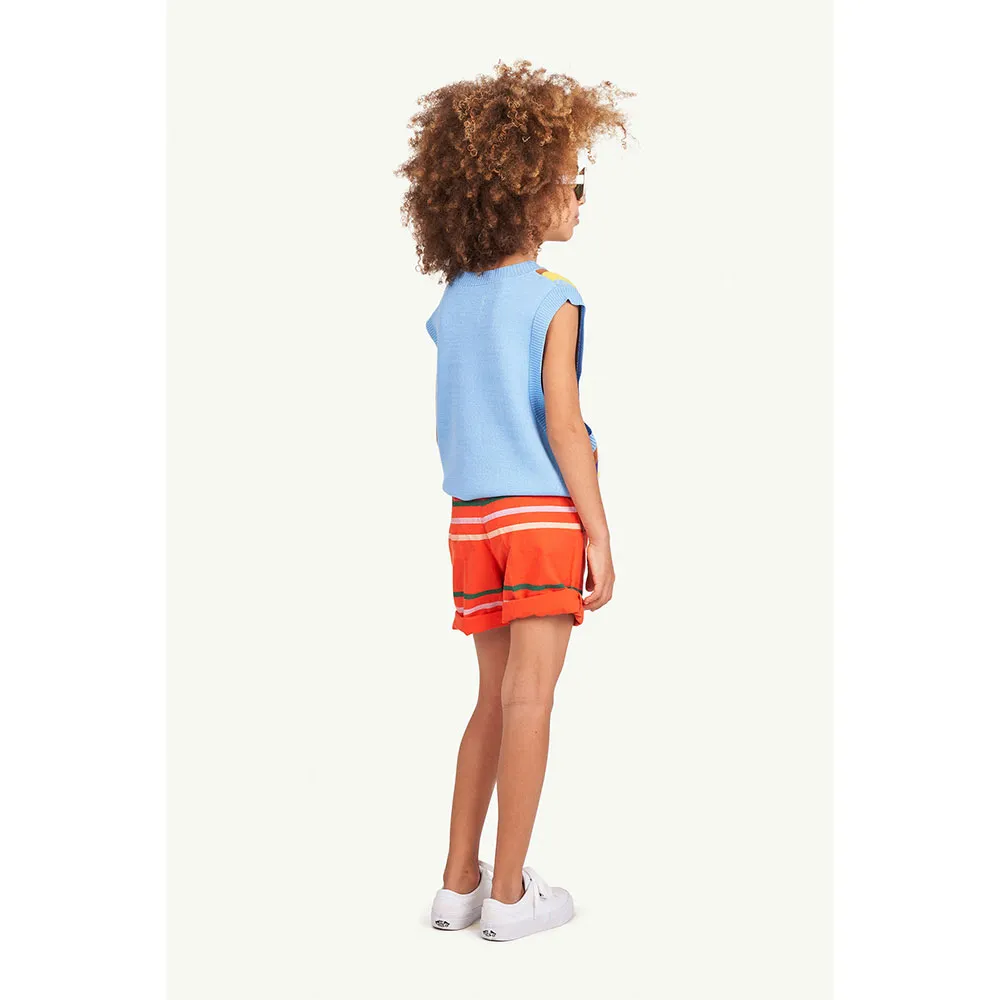The Animals Observatory Bat Pullover, Blue logo, 3Y The Animals Observatory Bat Pullover, Blue logo, 3Y