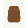 The Animals Observatory Graphic Bull Pullover, Brown, 8Y