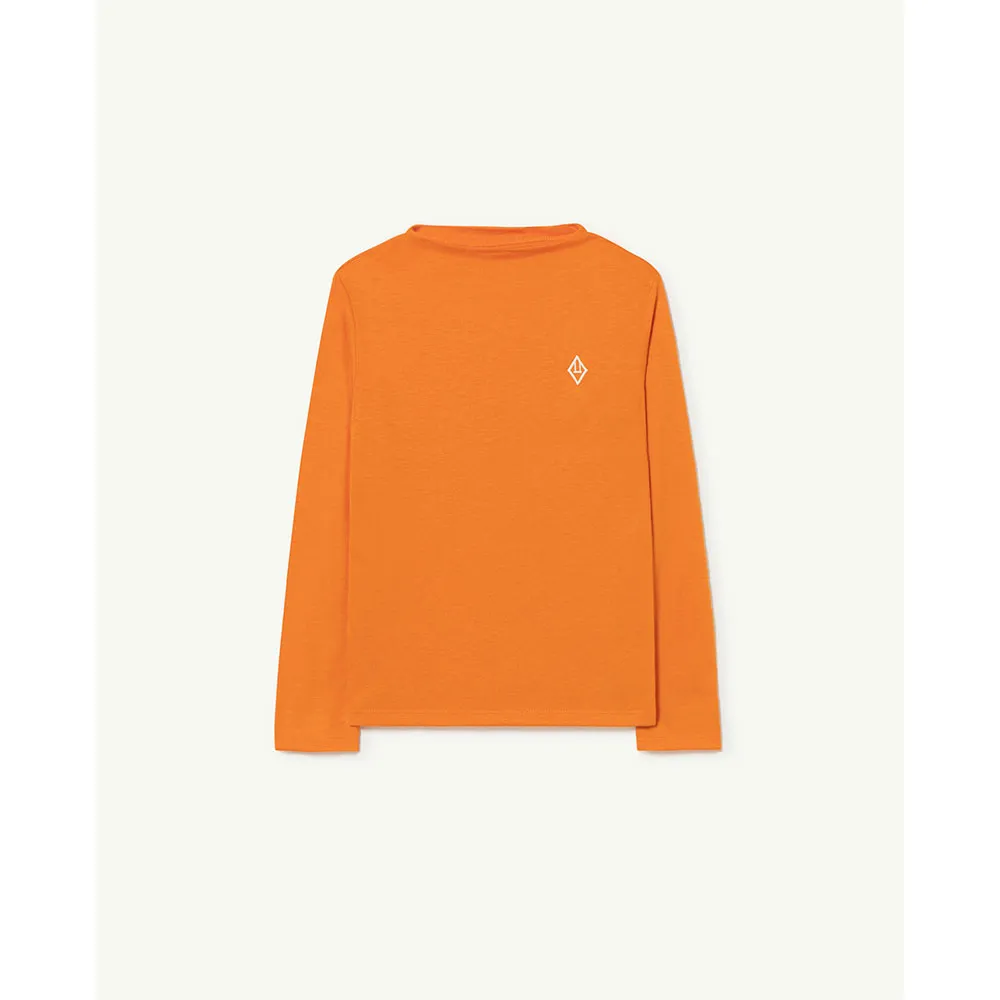 The Animals Observatory Langarm-t-shirt, Orange, 3Y The Animals Observatory Langarm-t-shirt, Orange, 3Y