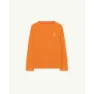The Animals Observatory Langarm-t-shirt, Orange, 3Y