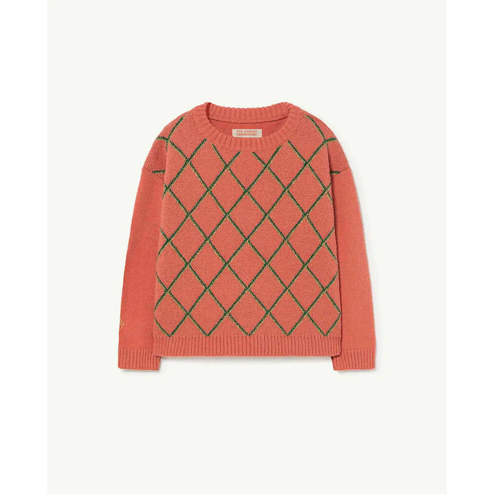 The Animals Observatory Rhombuses Bull Pullover The Animals Observatory Rhombuses Bull Pullover