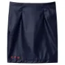 Navy blue / red