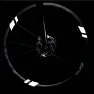 THE BEAM Flash 2.0 Radreflektor, Black / rainbow, One Size