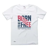The Indian Face Born To Be Free Kurzarm-t-shirt The Indian Face Born To Be Free Kurzarm-t-shirt
