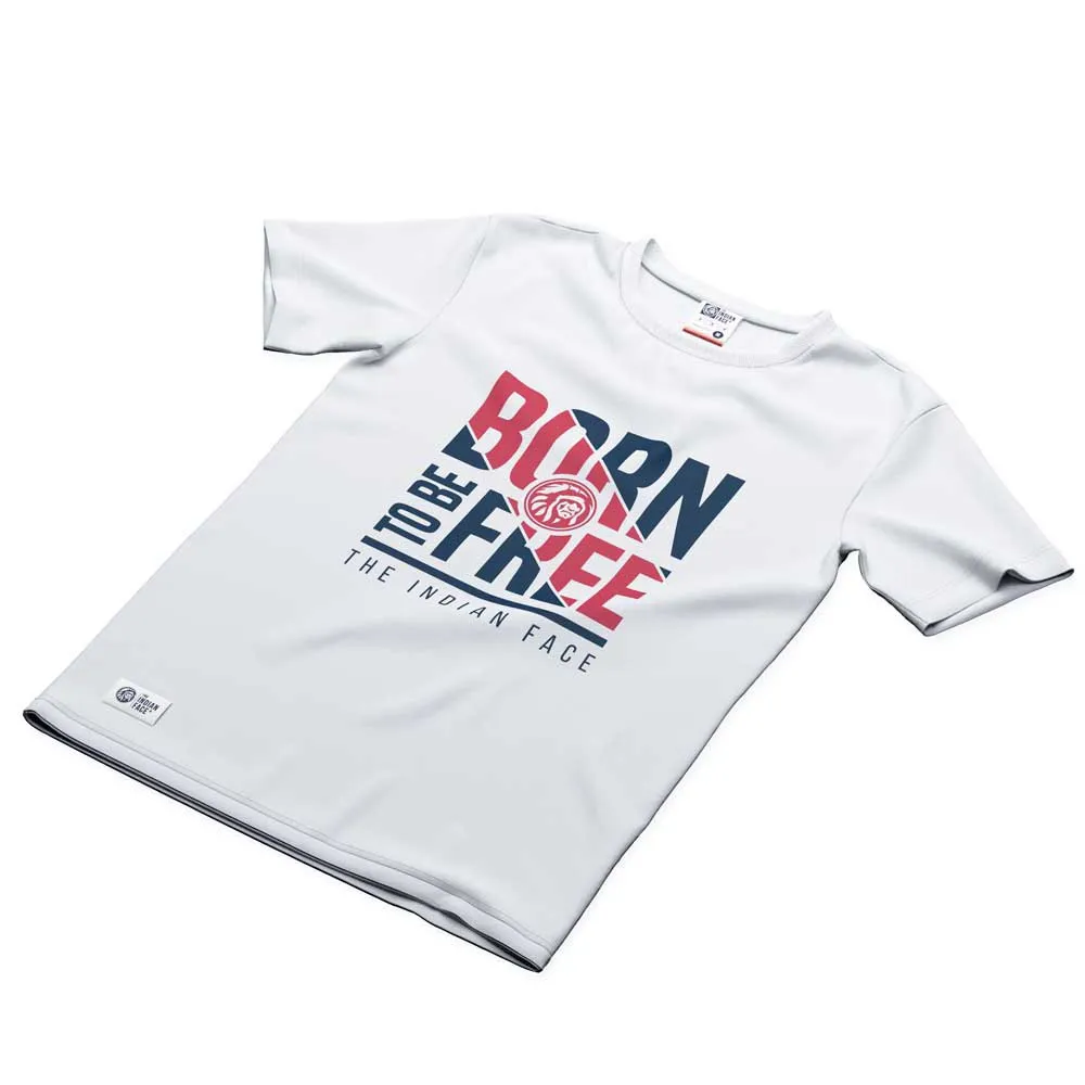 The Indian Face Born To Be Free Kurzarm-t-shirt The Indian Face Born To Be Free Kurzarm-t-shirt