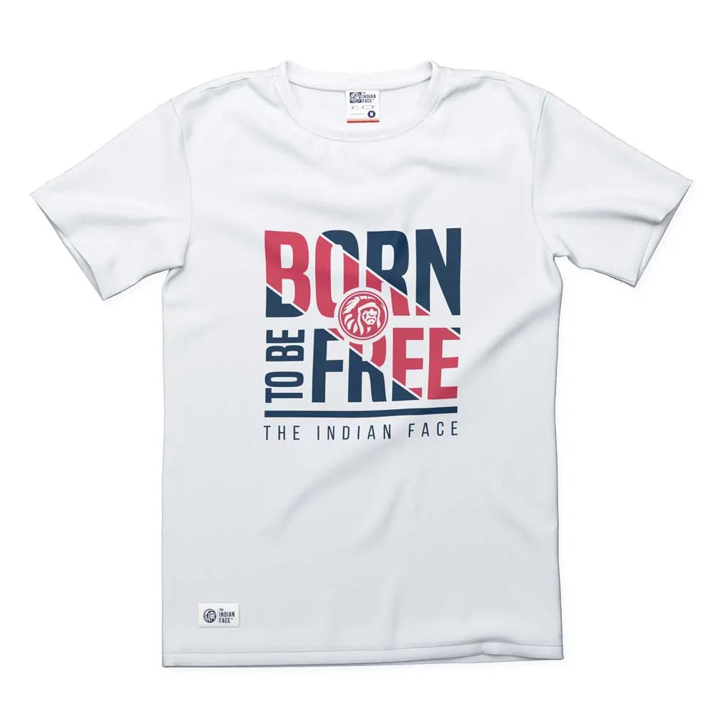 The Indian Face Born To Be Free Kurzarm-t-shirt The Indian Face Born To Be Free Kurzarm-t-shirt