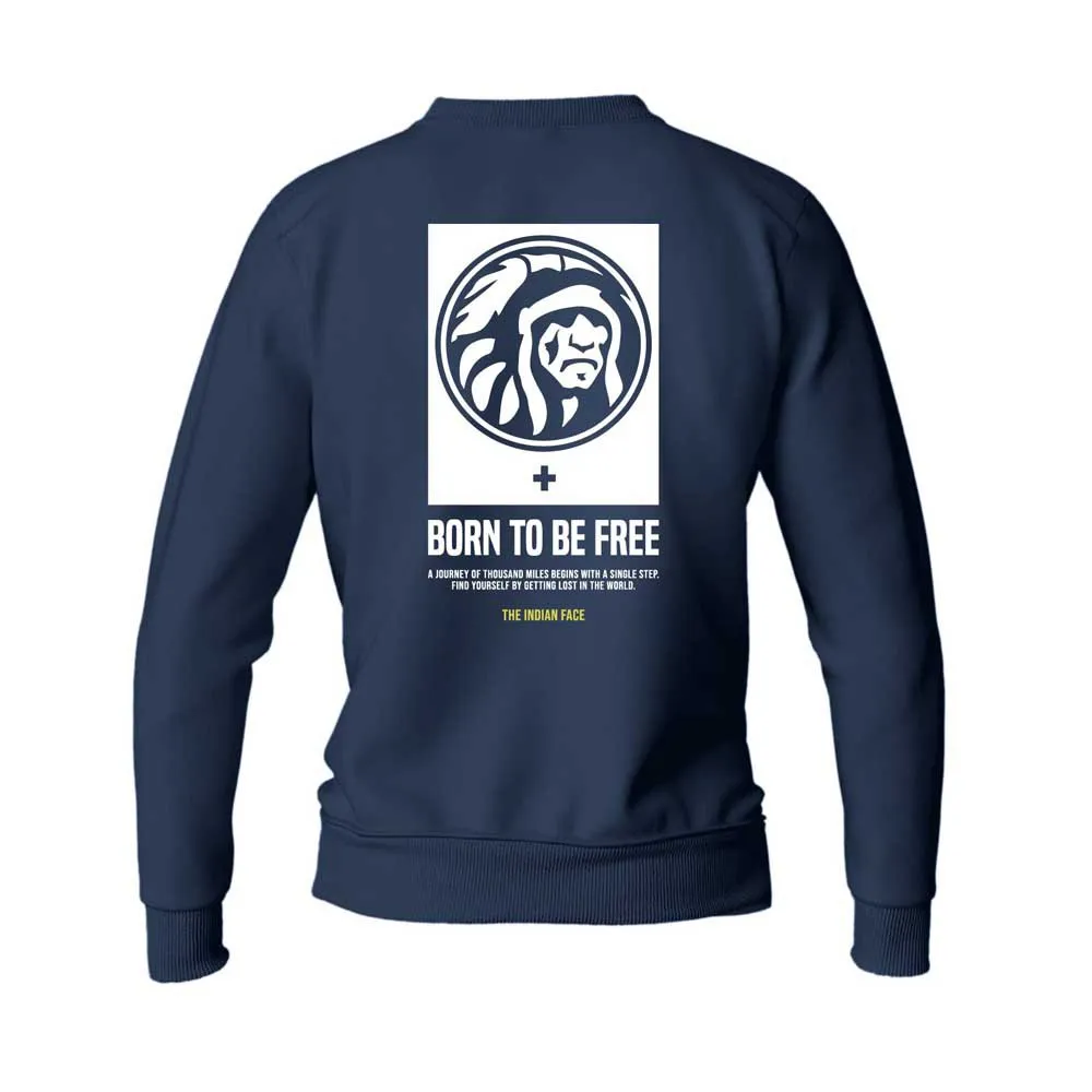 The Indian Face Nmd-sweatshirt, Navy blue The Indian Face Nmd-sweatshirt, Navy blue