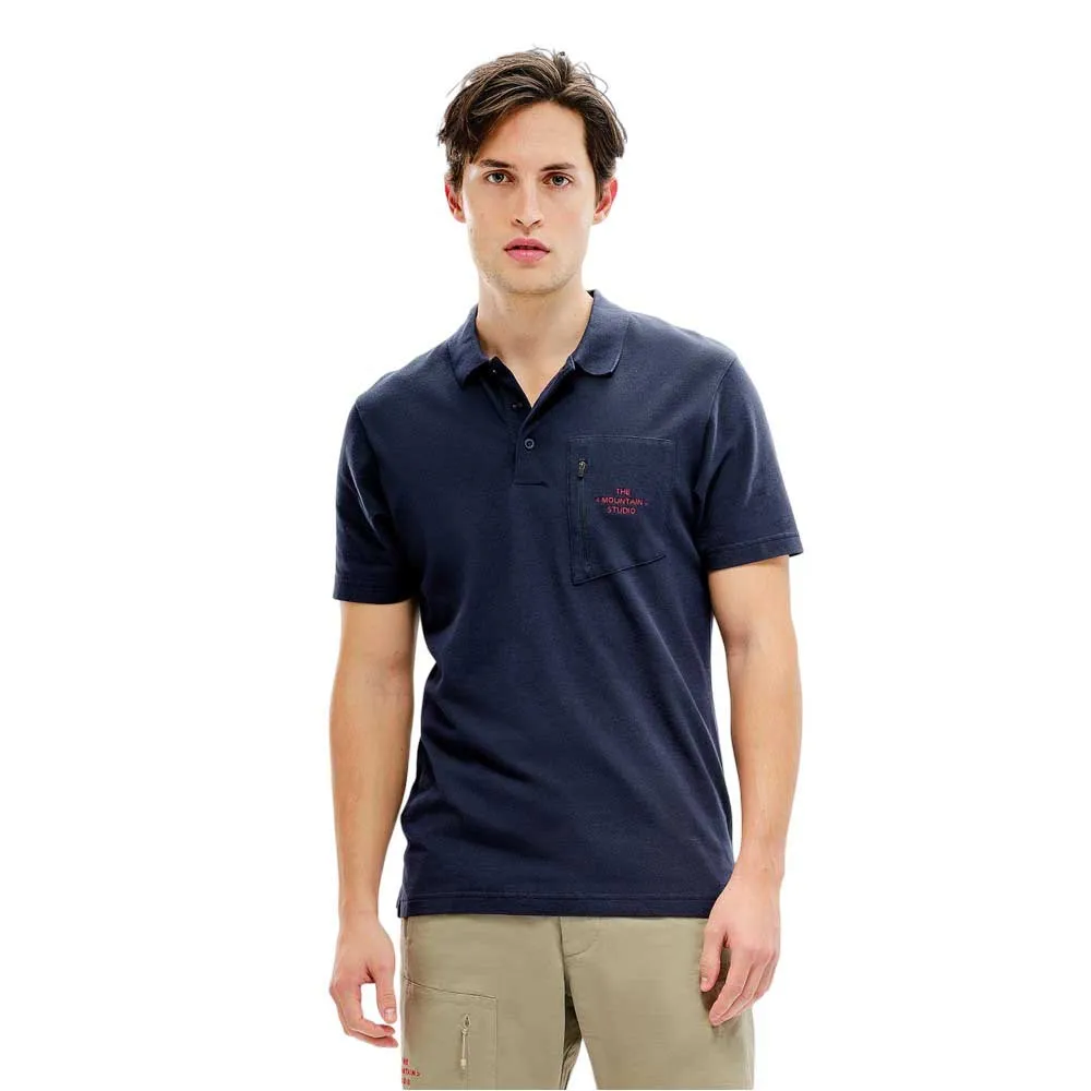 The Mountain Studio Camp 4 Organic Cotton Piké Kurzarm-poloshirt The Mountain Studio Camp 4 Organic Cotton Piké Kurzarm-poloshirt