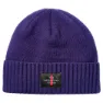 The Mountain Studio Cashmere Mix Cross Logo Mütze