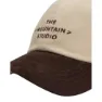 The Mountain Studio Cotton With Suede Brim Kappe, Brindle