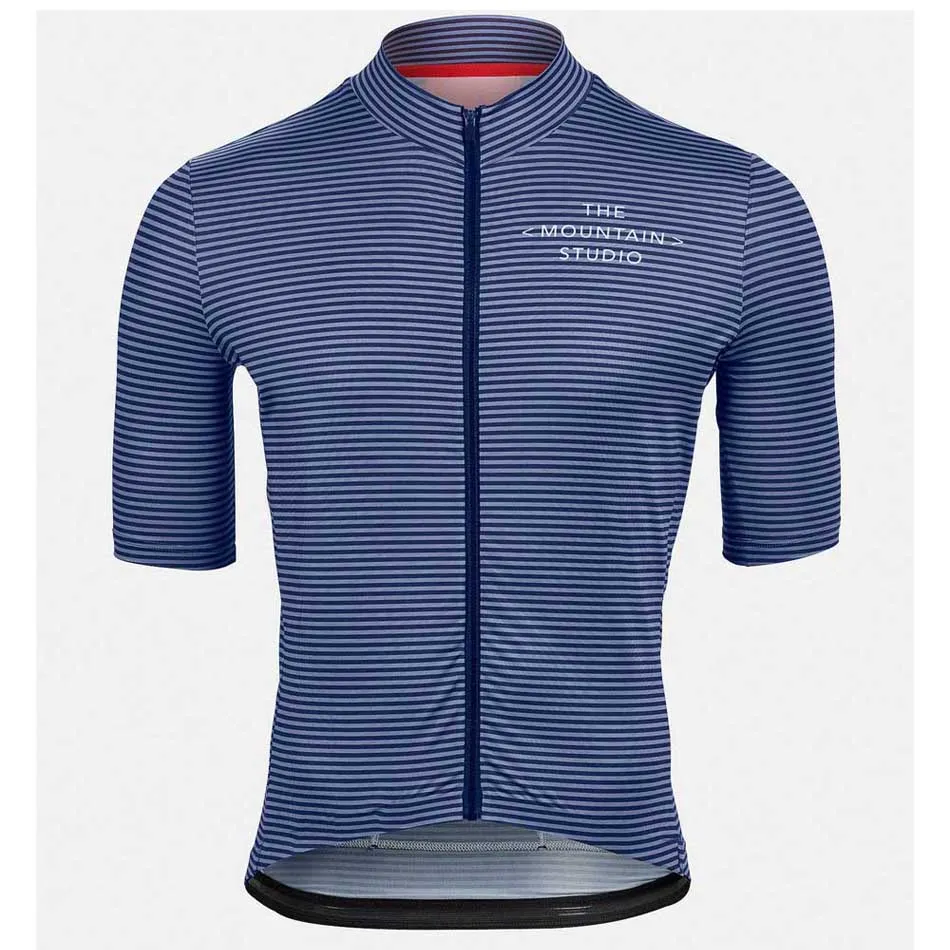 The Mountain Studio Gravel Kurzarm-radtrikot, Moonlight blue / eclipse The Mountain Studio Gravel Kurzarm-radtrikot, Moonlight blue / eclipse