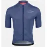 The Mountain Studio Gravel Kurzarm-radtrikot, Moonlight blue / eclipse