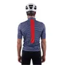 The Mountain Studio Gravel Kurzarm-radtrikot, Moonlight blue / eclipse