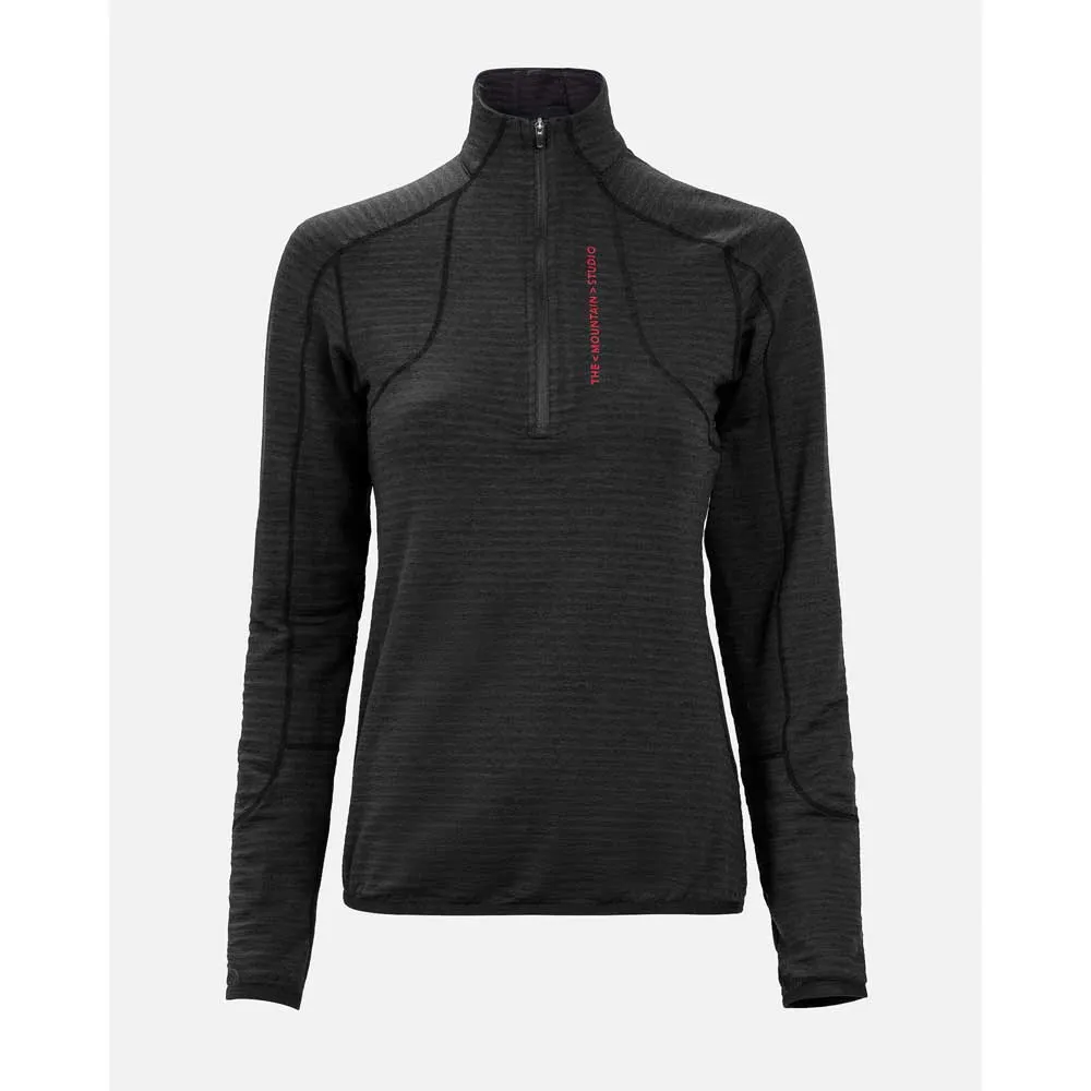 The Mountain Studio Light Tech Fleece Mit Halbem Reißverschluss The Mountain Studio Light Tech Fleece Mit Halbem Reißverschluss