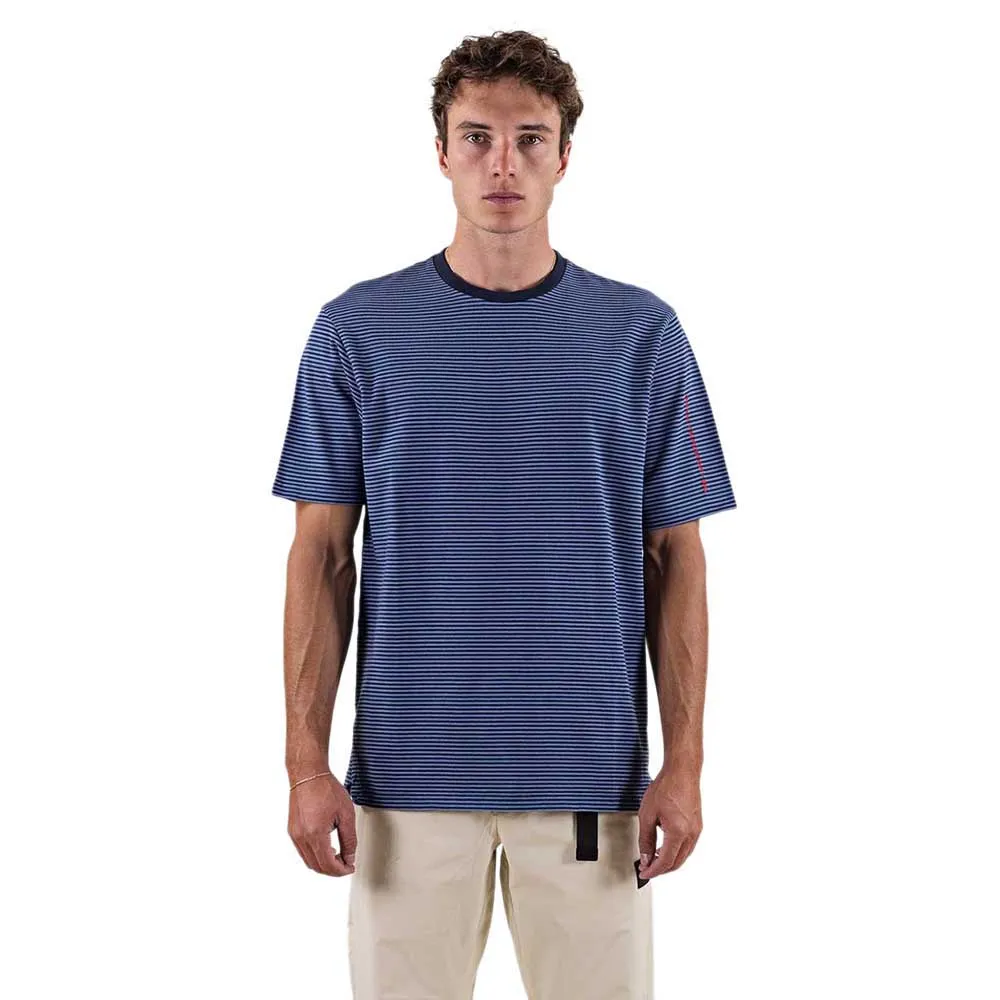 The Mountain Studio Stripe Cotton Kurzarm-t-shirt