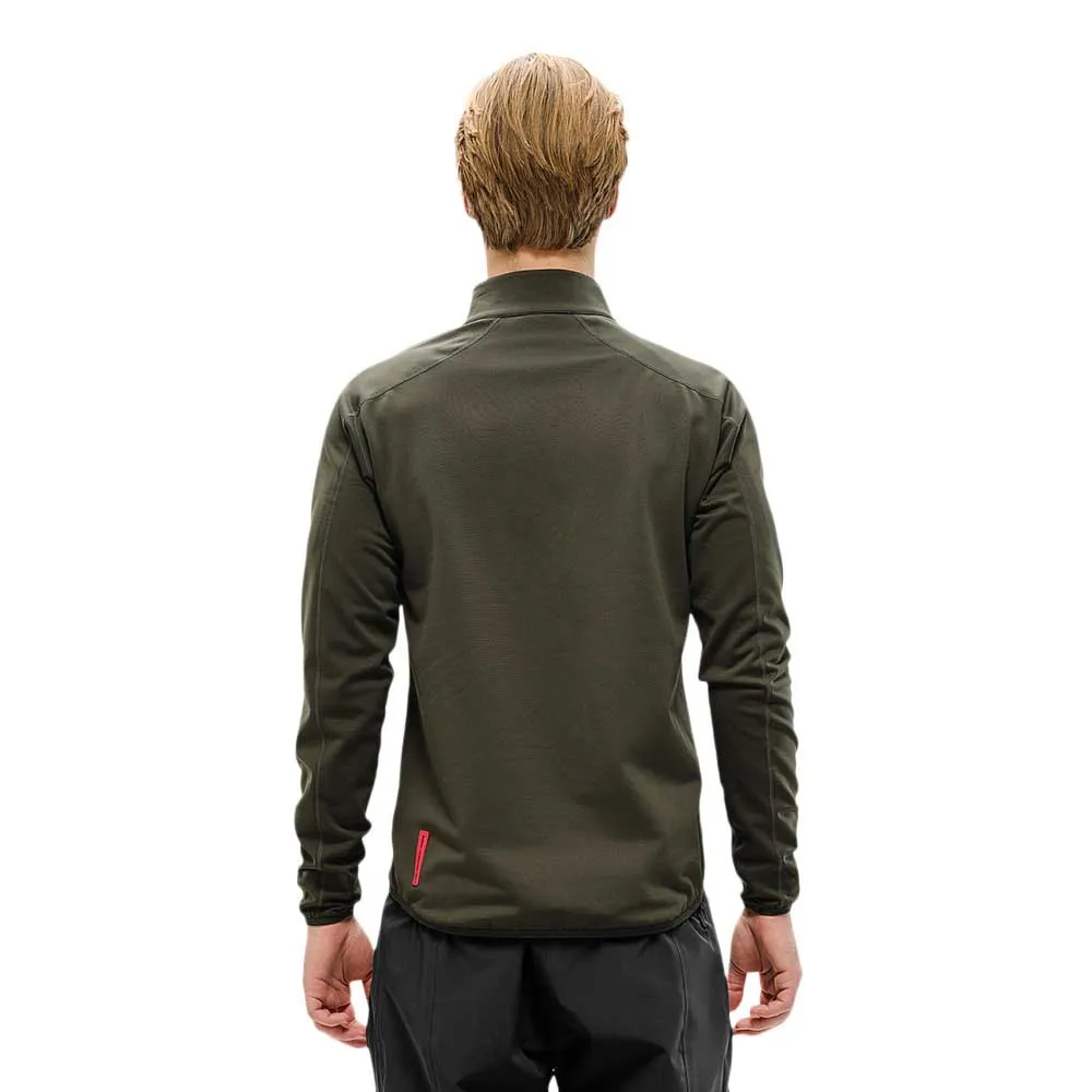 The Mountain Studio Tecno Grid T-neck Fleece Mit Durchgehendem Reißverschluss The Mountain Studio Tecno Grid T-neck Fleece Mit Durchgehendem Reißverschluss