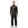 The Mountain Studio Tecno Grid T-neck Fleece Mit Durchgehendem Reißverschluss