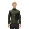 The Mountain Studio Tecno Grid T-neck Fleece Mit Durchgehendem Reißverschluss