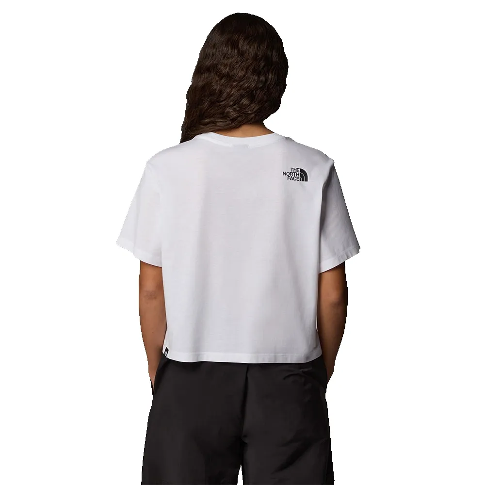 The North Face Easy Logo Cropped Kurzarm-t-shirt The North Face Easy Logo Cropped Kurzarm-t-shirt