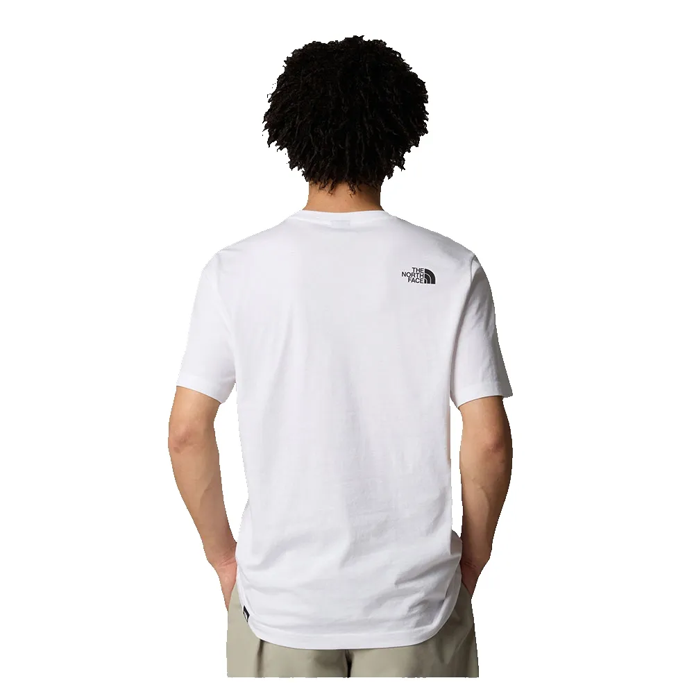 The North Face Easy Logo Kurzarm-t-shirt, Tnf white, Regular