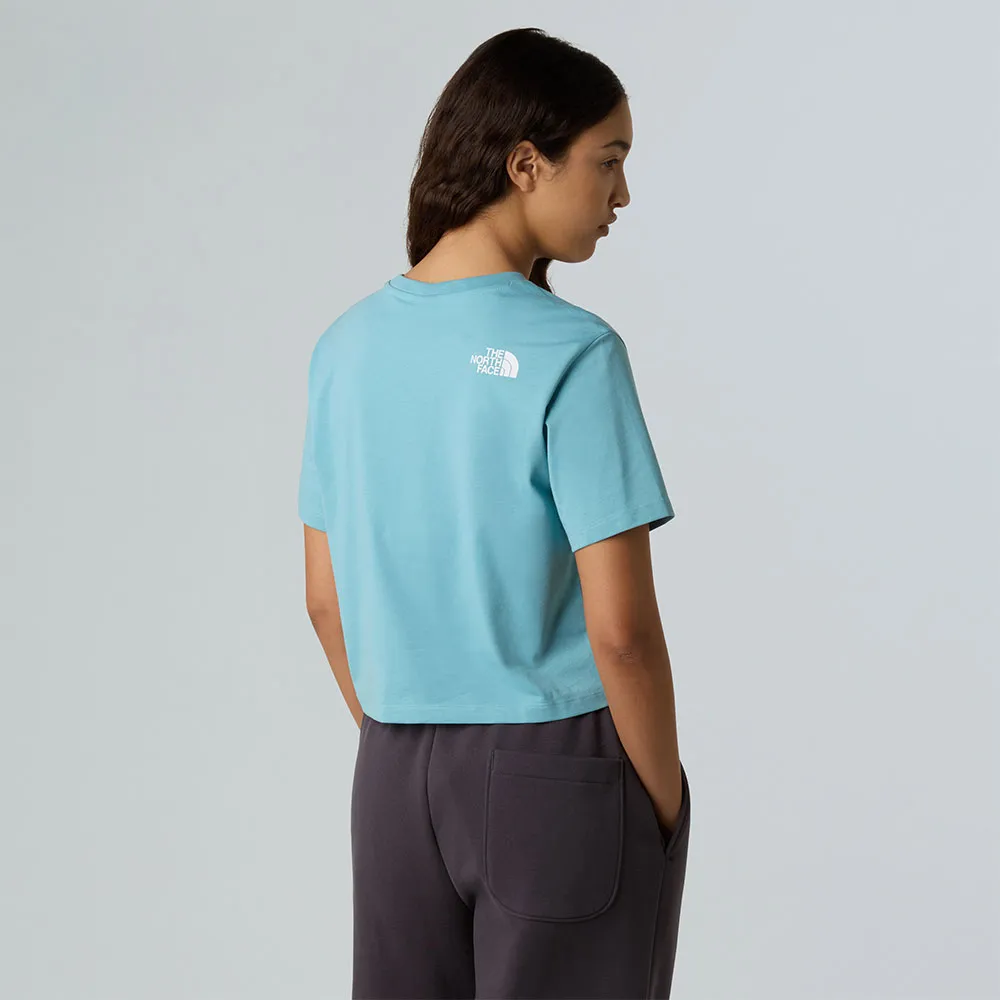 The North Face Simple Dome Cropped Kurzarm-t-shirt The North Face Simple Dome Cropped Kurzarm-t-shirt