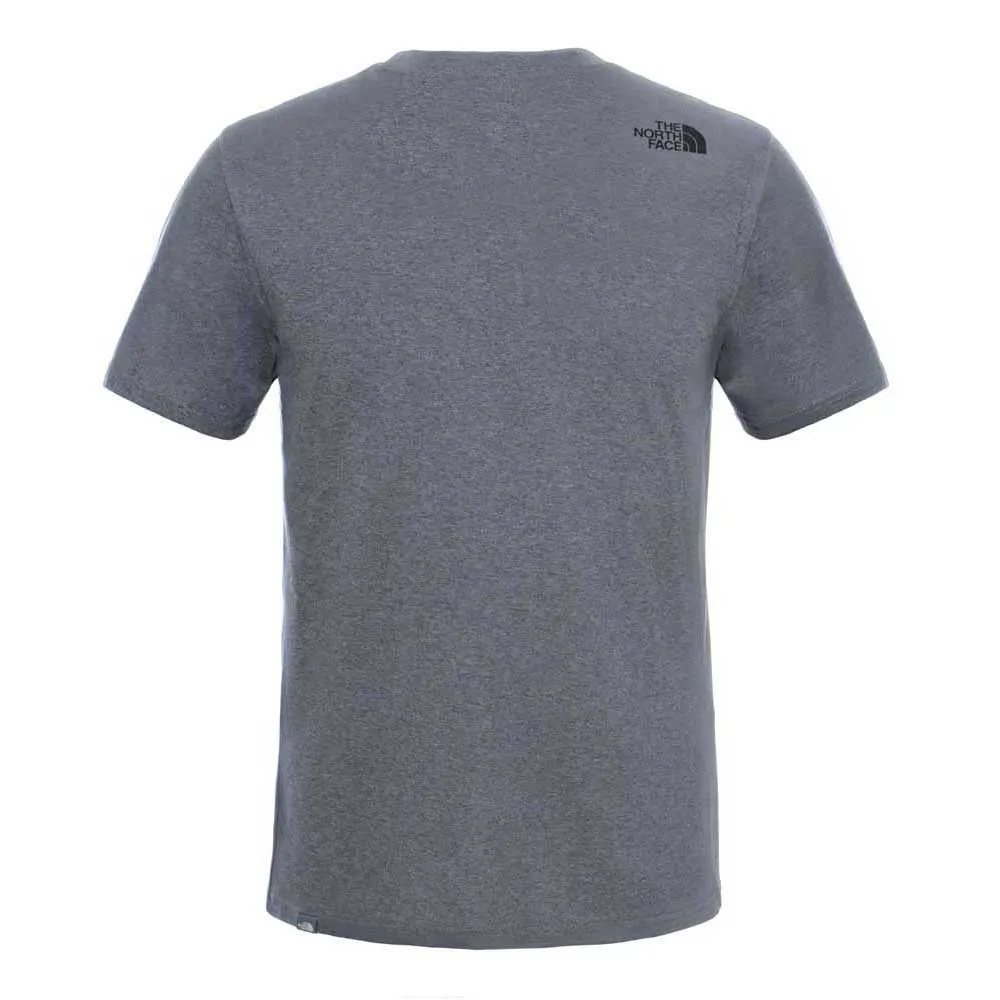 The North Face Simple Dome Kurzarm-t-shirt, Tnf medium grey heather The North Face Simple Dome Kurzarm-t-shirt, Tnf medium grey heather