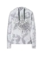 The Spirit of OM Damen Yoga Hoodie Buddha