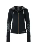 The Spirit of OM Damen Yoga Sweatjacke Maui