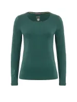 The Spirit of OM Damen Yogashirt Chakra-Flower Bambus